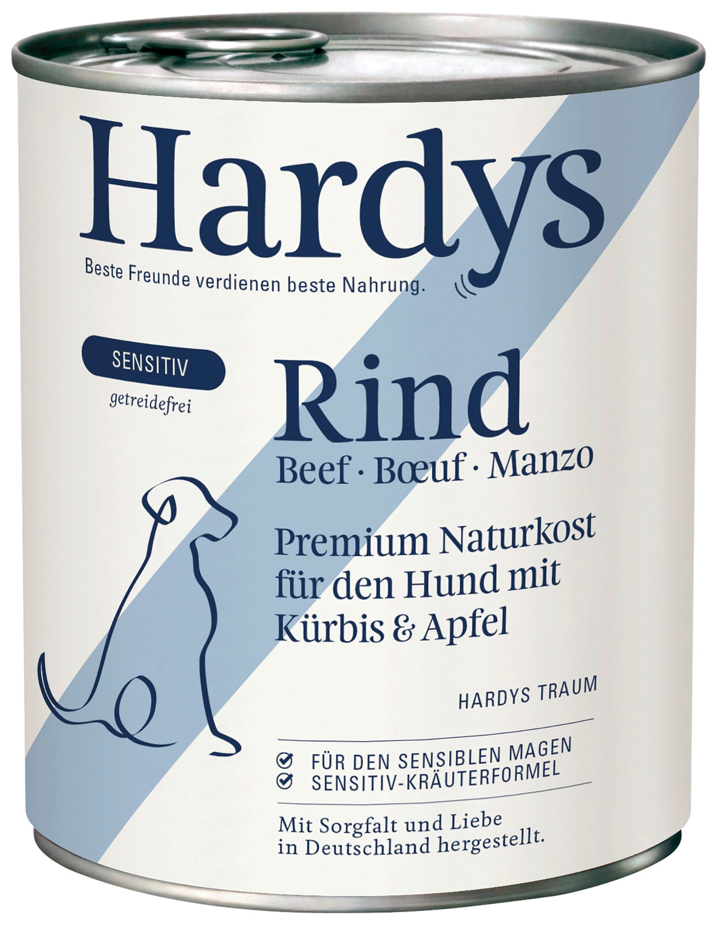 Hardys beef with pumpkin & apple - sensitive 800g