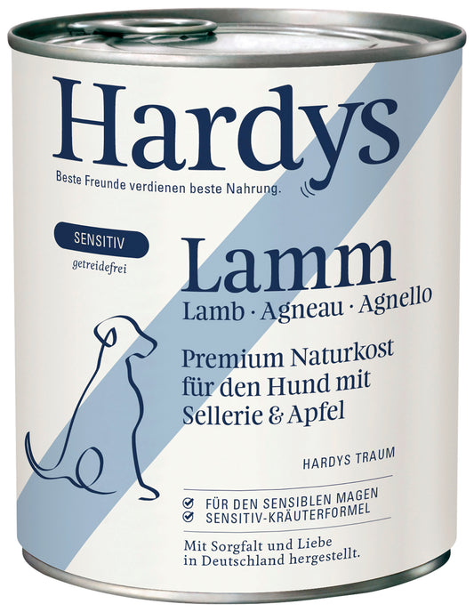 Hardy's Lamb with Celery &amp; Apple - Sensitive 800g